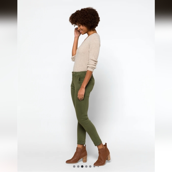 Cosmic Blue Love Callie Eco Cuffed Skinny Pant- 32 - Picture 6 of 12